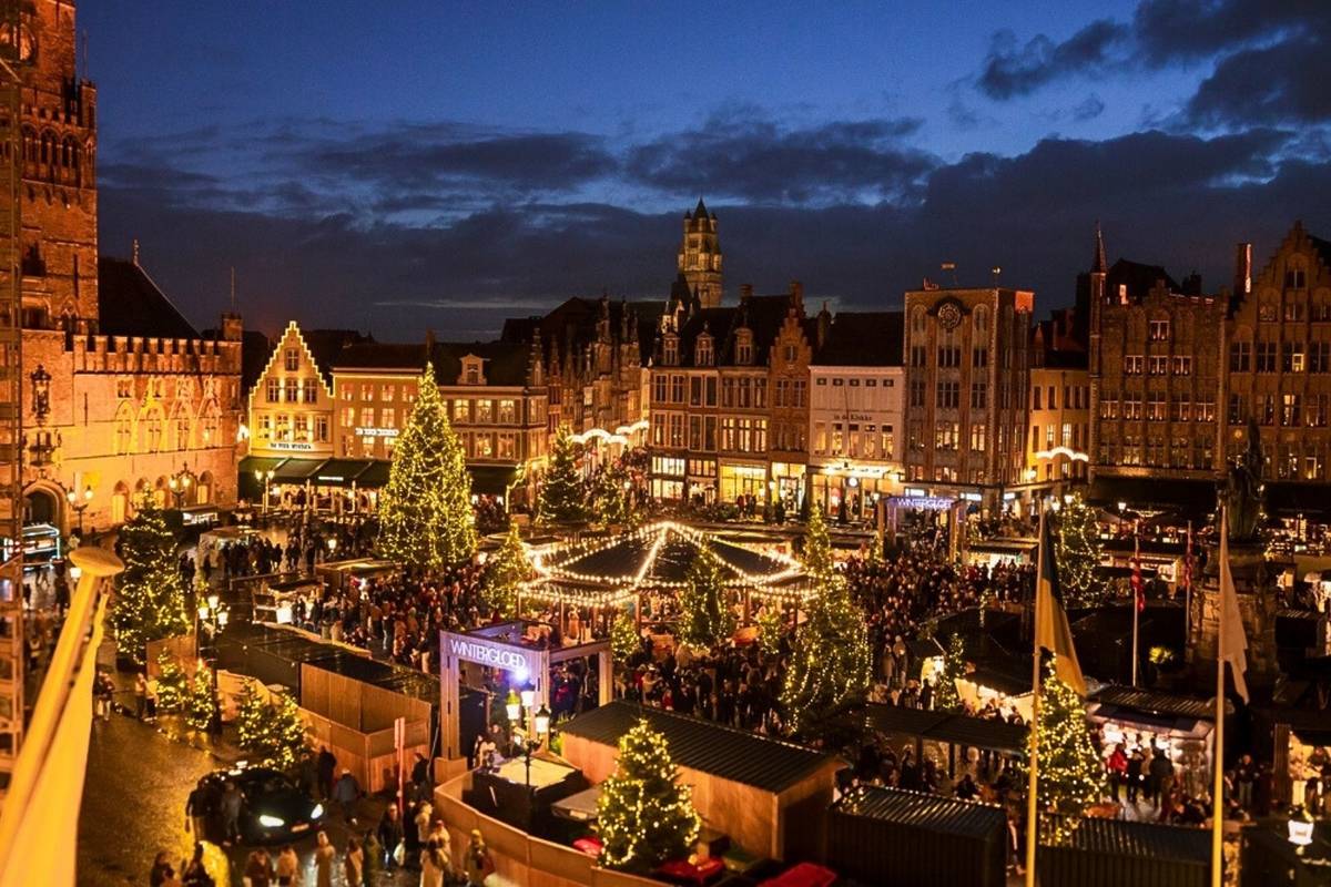 BRUGES, MARCHE DE NOEL