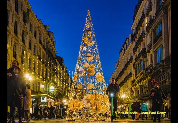 BRUXELLES :  MARCHE DE NOEL - PLAISIR D’HIVER