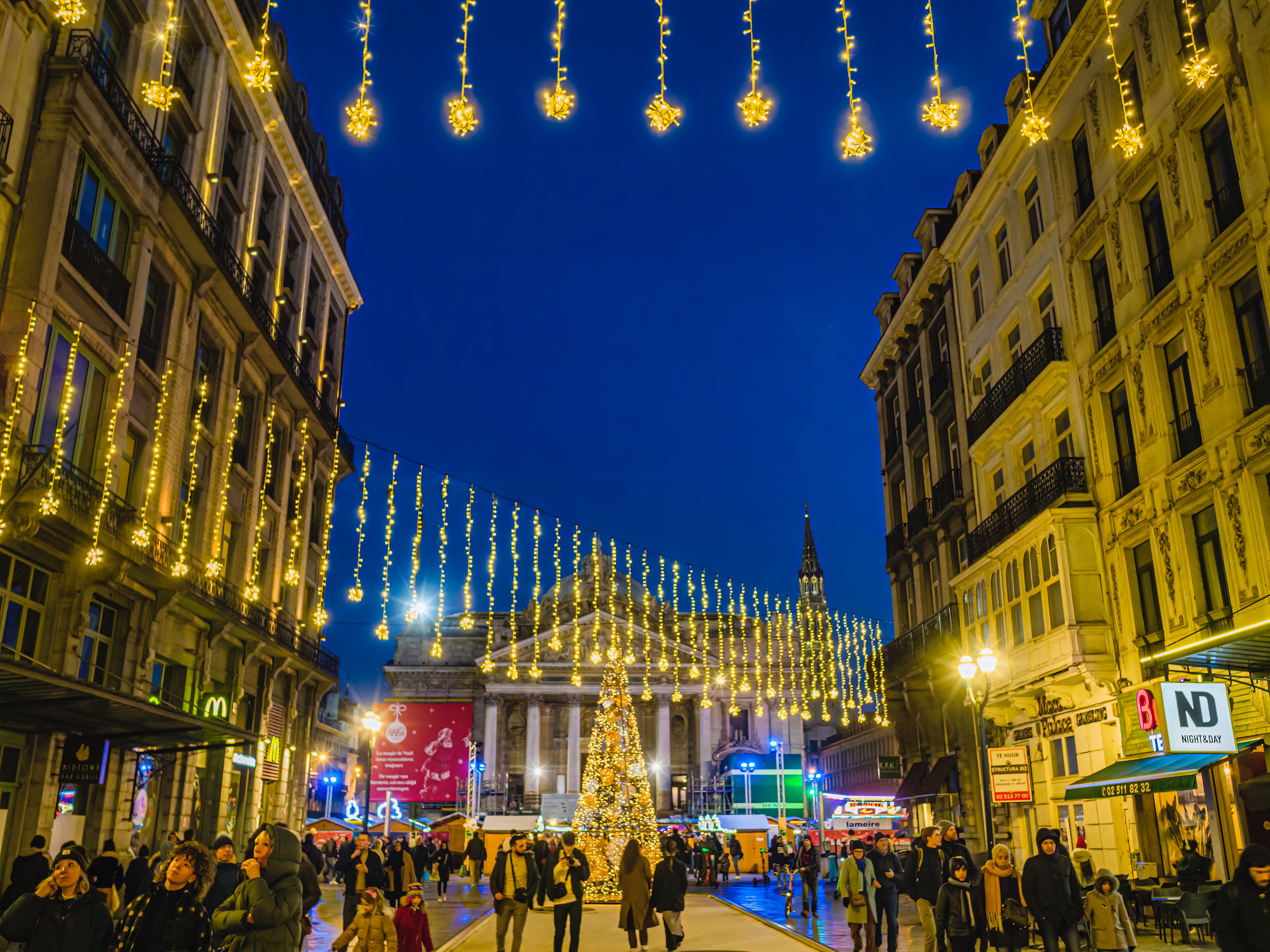 BRUXELLES :  MARCHE DE NOEL - PLAISIR D’HIVER
