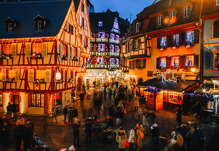 KAYSERSBERG -RIQUEWIHR - RIBEAUVILLE - MARCHE DE NOEL ALSACIENS -ANNULE CAUSE COVID 19