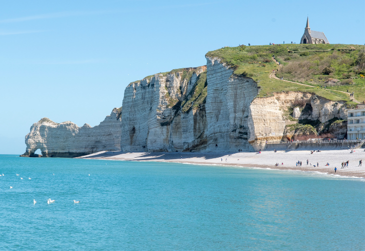 SUR LA CÔTE D’ALBÂTRE DE HONFLEUR À ÉTRETAT  - PRIX MALIN DEPART GARANTI