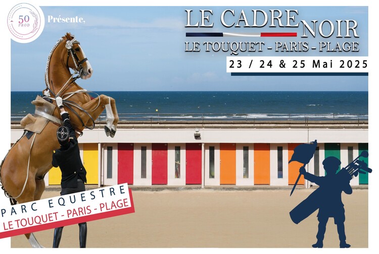 LE CADRE NOIR AU TOUQUET  - PARIS - PLAGE