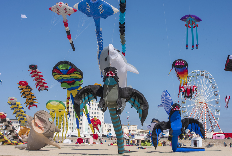  BERCK SUR MER - RENCONTRES INTERNATIONALES DE CERFS-VOLANTS 