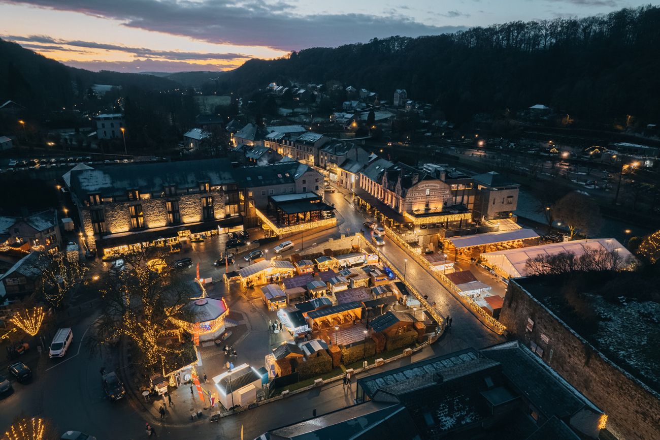 LE MARCHE DE NOEL DE DURBUY & LES FEERIES DU PARC DE CINEY 