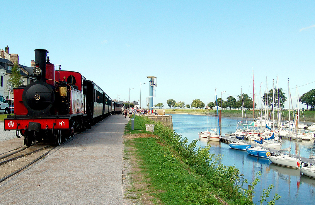 BAIE DE SOMME, BALADE EN TRAIN A VAPEUR