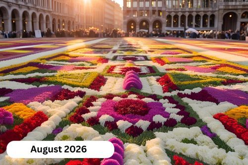 BRUXELLES LE TAPIS DE FLEURS